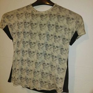 Zara Skull Blouse
